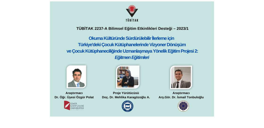 Bölümümüzün TÜBİTAK 2237-A Bilimsel Eğitim Etkinlikleri Desteği Programı Başarısı